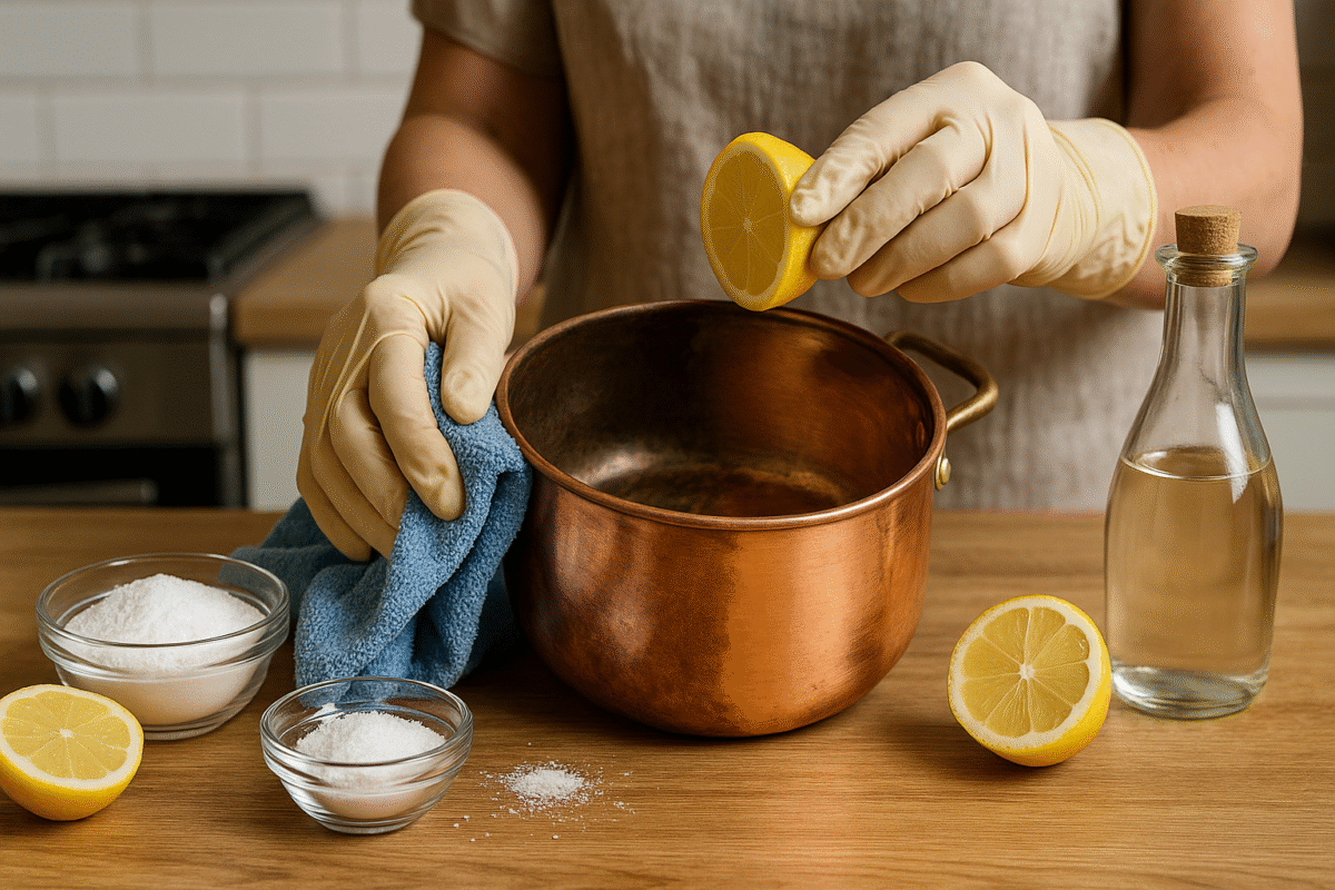 Как ухаживать за медью, чтобы она блестела годами